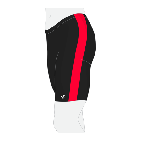 CLUB-Ruderhose, kurz (schwarz)