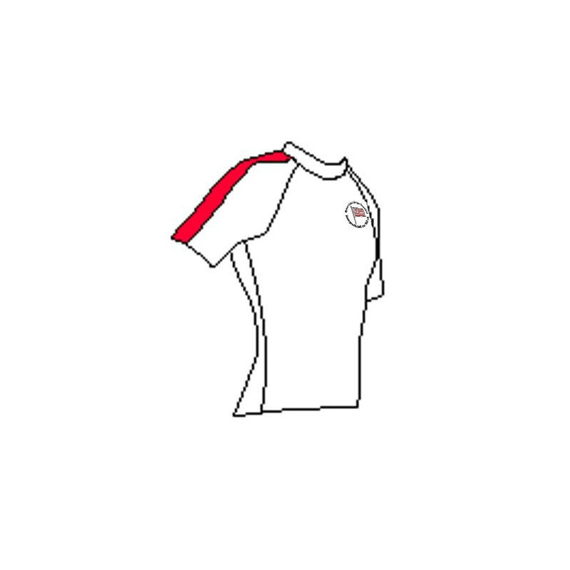 WSVD TechShirt Kurzarm Wei&szlig;