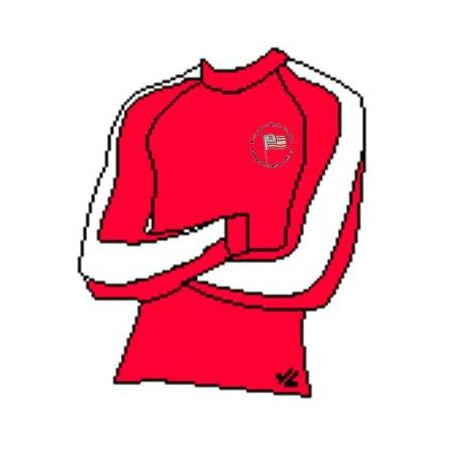 WSVD TechShirt Langarm Rot