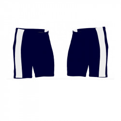JL-Racing  Ruderhose kurz Navy/weiß
