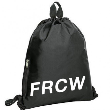 FRCW Halfar Gymbag mit Flockdruck