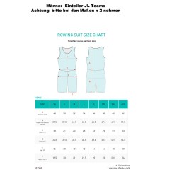 Ruder Einteiler JL-Teams